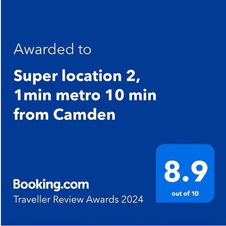 Apartament Super Location 2, 1Min Metro 10 Min From Camden Londyn Zewnętrze zdjęcie