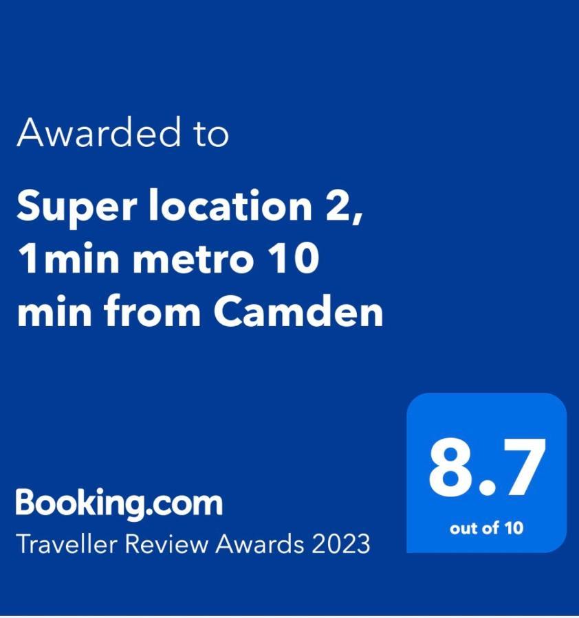 Apartament Super Location 2, 1Min Metro 10 Min From Camden Londyn Zewnętrze zdjęcie